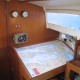 Table à carte marine voilier Dufour Arpège 1975