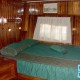 Voilier Ketch en bois de 25m avec cabines passagers confortables et conviviales