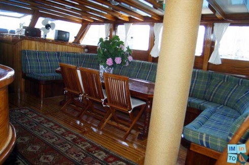 Prestige Boat Bodrum Caique traditionnel en bois de plus de 25 m