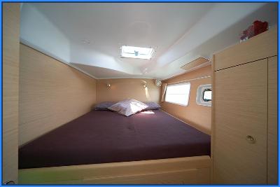 Chambre à couché Catamaran Lagoon 380