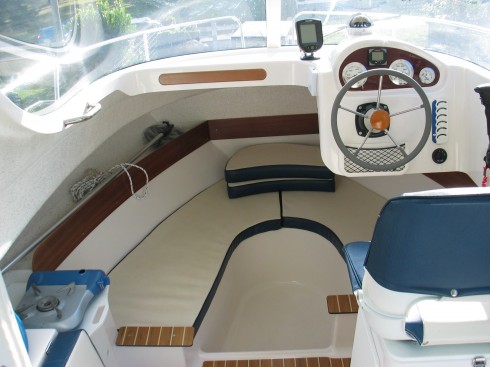 l'interieur du Quicksilver 540