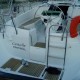 Vue cockpit et pont arrière du Voilier Usagé Bénéteau Océanis 411 2001 à vendre