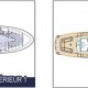 Plan d'aménagement du Voilier Usagé Nauticat 44 à vendre: 195,000.00$CAD