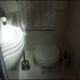 Toilette du Bateau Moteur Usagé MAXUM 3000 SCR - 1998 à vendre, de chez Brousseau Marine Sport
