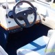Poste de pilotage du bateau moteur d'occasion Sunray 15.3'' 1987 avec un moteur Evinrude 70 hp VRO