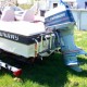 Moteur Evinrude 70 hp VRO du bateau moteur d'occasion Sunray 15.3'' 1987