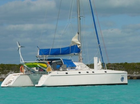 Naviguez sur un catamaran de 48 pieds en privé dans les Bahamas