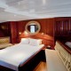 Grand yacht luxe et standing de type caique ketch de construction traditionnelle en bois de 33m