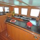 kitchen powercat YC 80 pelicano catamaran