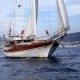 goelette 20.30m 10 pax full voiles 2 moteurs pavillon US Delaware certificat CE