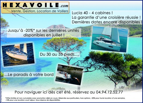 Location voiliers et catamaran à Hyères par HEXAVOILE