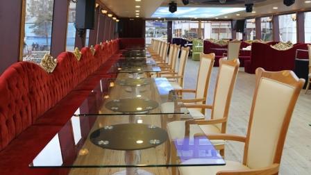 Bateau restaurant passagers receptif de luxe 39 m 300 invites 2013  